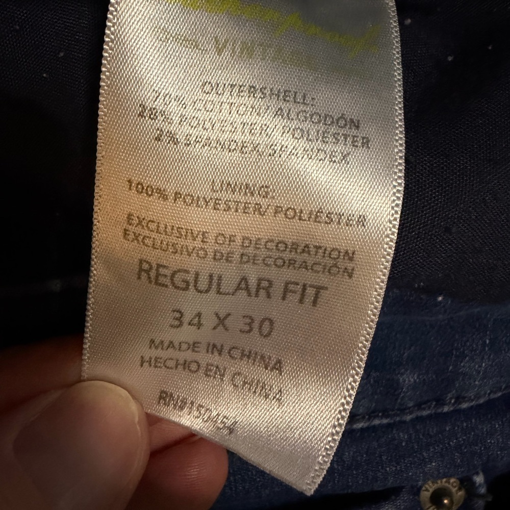Weatherproof Men's Relaxed Fit Blue Jeans - Picture 7 of 8